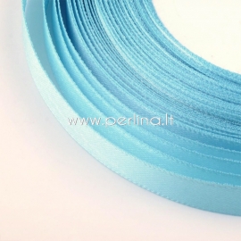 Satin ribbon, light blue, 20 mm, 1 m