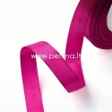 Satin ribbon, fuchsia, 20 mm, 1 m