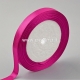 Satin ribbon, fuchsia, 20 mm, 1 m