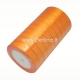Satin ribbon, light orange, 12 mm, 1 m