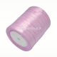 Satin ribbon, lilac, 10 mm, 1 m