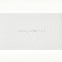 Organza ribbon, white, 50 mm, 1 m