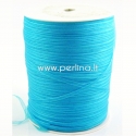 Organza ribbon, dark turquoise, 3 mm, 1 m