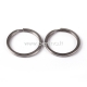 Key ring, stainless steel, 25x2mm