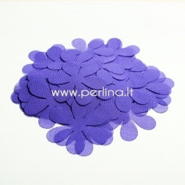 Fabric flower, indigo, 1 pc, select size