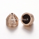 Bead cone, unfading golden tone, 8x9 mm, 1 pc