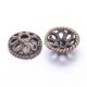 Bead cap, antique bronze, 11,5x4 mm, 1 pc