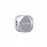 Spacer bead, stainless steel, 4x4x4 mm, 1 pc