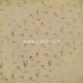 Popierius "Life Stories - Antique Flowers - Day 207", 30,5x30,5 cm