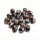 Natural garnet nugget, 14x13x12 - 10x10x11 mm, 1 pc