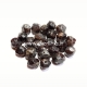 Natūralus granatas, karoliukas, grynuolis, 14x7 - 9x8 mm, 1 vnt