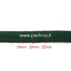 Poliesterio juostelė, žalios sp., 25 mm, 10 cm