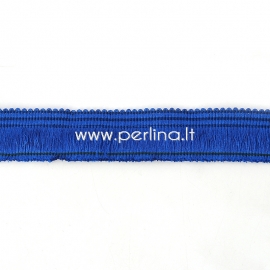Polyester thread cord, royal blue, 25 mm, 10 cm