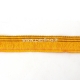 Polyester thread cord, ginger, 25 mm, 10 cm