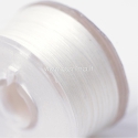 Special coated polyester thread, off-white, 0,1 mm, 1 roll (~45,7m)