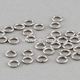 Jump ring, 304 stainless steel, 6x1mm, 10 pcs