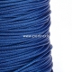 Vaškuota korėjietiška poliesterio virvelė, karališka mėlyna sp., 0,8 mm, 1 m