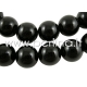 Natural agate gemstone bead, dyed, round, 16 mm, about 25pcs/strand