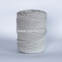 Twisted cotton cord, natural, 2 mm, 860 m