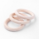 Wood linking ring, natural wood color, 58~59x9~9,5mm, 1pc