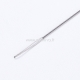 Iron beading needle, twisted, 10.8x0.03cm, 1pc