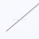 Iron beading needle, twisted, 10.8x0.03cm, 1pc