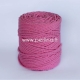 Sukta medvilninė virvė, rožinė sp., 3 mm, 260 m