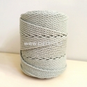 Twisted cotton cord, pale mint, 3 mm, 260 m