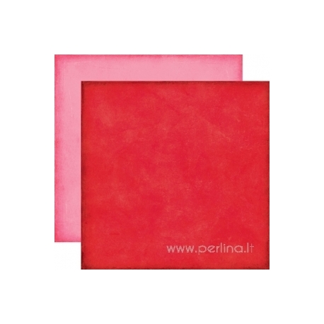 Popierius "Red Pink", 30,5x30,5 cm