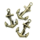 Pendant "Anchor", antique bronze, 3,6x2,3 cm