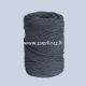 Cotton rope, black, 3 mm, 140 m