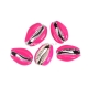 Natural shell bead, dyed, 24x16-17x13 mm, 1 pc