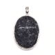 Natural Lavo rock pendant, 5x2,9 cm