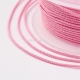 Braided nylon thread, pink, 1,5 mm, 1 roll/12 m
