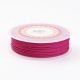 Braided nylon thread, cerise, 1,5 mm, 1 roll/12 m