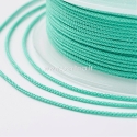 Braided nylon thread, turquoise, 1,5 mm, 1 roll/12 m