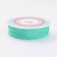Braided nylon thread, turquoise, 1,5 mm, 1 roll/12 m