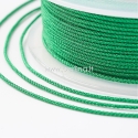 Braided nylon thread, green, 1,5 mm, 1 roll/12 m