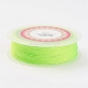 Braided nylon thread, green yellow, 1,5 mm, 1 roll/12 m