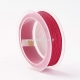 Braided nylon thread, red, 1,5 mm, 1 roll/12 m