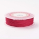 Braided nylon thread, red, 1,5 mm, 1 roll/12 m