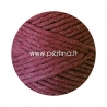 Cotton rope, red wine, 3 mm, 140 m