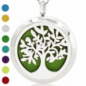 Aromatherapy essential oil diffuser pendant "Tree of Life 2", 30 mm, 1 pc
