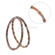 Bag handle, bamboo ring, 17,3 cm, 2 pcs