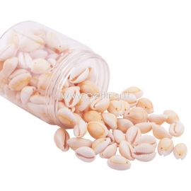 Shell bead charm, 14~20x20~23x9~13 mm, 1pc