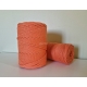 Twisted cotton cord, orange, 4 mm, 170 m