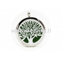 Aromatherapy essential oil diffuser pendant "Tree of Life 3", 30 mm, 1 pc