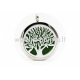 Aromatherapy essential oil diffuser pendant "Tree of Life 3", 30 mm, 1 pc
