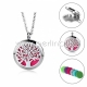 Aromatherapy essential oil diffuser pendant "Tree of Life 3", 30 mm, 1 pc