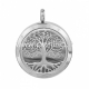 Aromatherapy essential oil diffuser pendant "Tree of Life 4", 30 mm, 1 pc